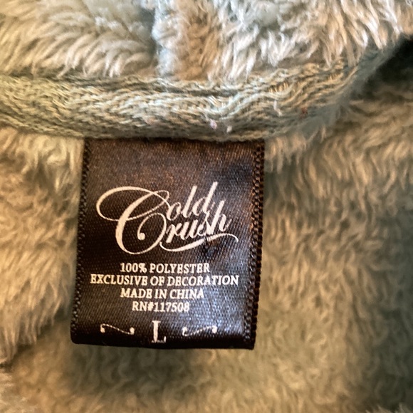 Says size Large but fits like a Med Women’s soft( 🐝 Happy) Gold Rush top/jacket - Picture 4 of 4